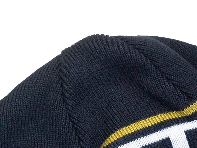 全3色【AT-DIRTY/アットダーティー】2022AW「Logo Knit Cap/ロゴニット