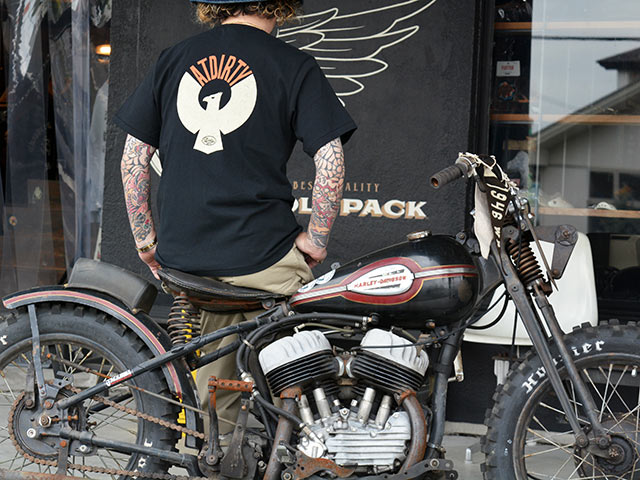 全2色【AT-DIRTY/アットダーティー】2026SS「Eagle S/S Tee/イーグル