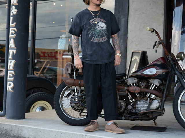 全2色【AT-DIRTY/アットダーティー】2026SS「Skull Spider S/S Tee