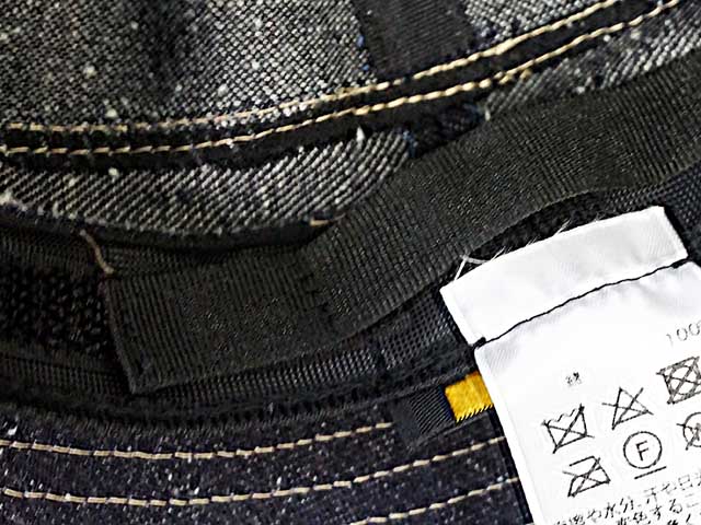AT-DIRTY/アットダーティー】2023AW「Denim Fatigue Hat/デニム