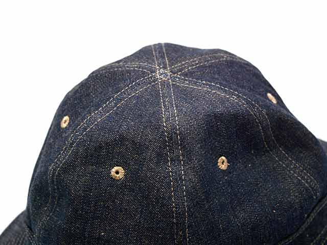 全2色【AT-DIRTY/アットダーティー】2026SS「Denim Fatigue Hat/デニム