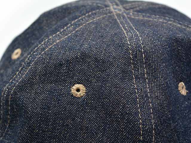 全2色【AT-DIRTY/アットダーティー】2026AW「Denim Fatigue Hat/デニム