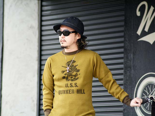 全2色【AT-DIRTY/アットダーティー】2026SS「Denim Fatigue Hat/デニム
