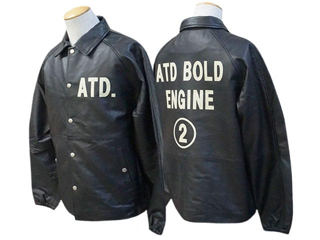 AT-DIRTY/アットダーティー】2024AW「Leather Coach Jacket”BOLD ENGINE”/レザーコーチジャケット”ボールドエンジン」【予約商品/2024年10-11月入荷予定】  : at-24ss-lc-jk : WOLF PACK Yahooストア店 - 通販 - Yahoo!ショッピング