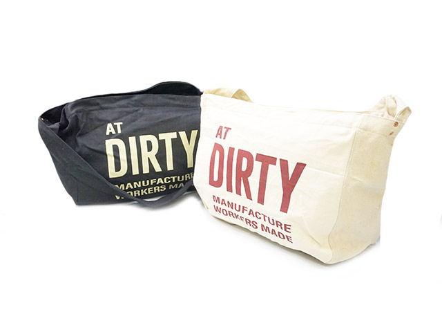全2色【AT-DIRTY/アットダーティー】「News Paper Bag/ニュース