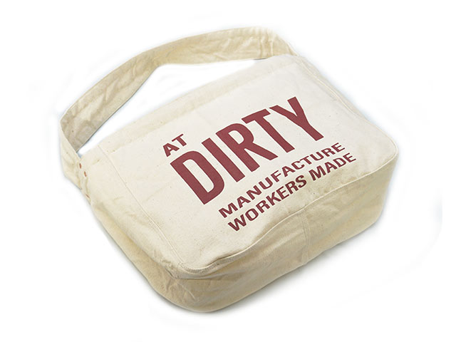 全2色【AT-DIRTY/アットダーティー】「News Paper Bag/ニュース