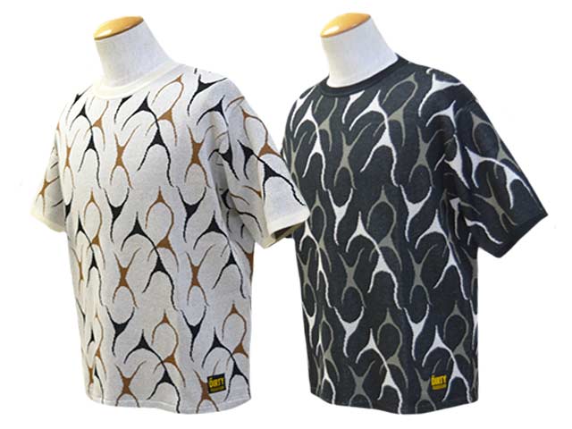 30% OFF)【AT-DIRTY/アットダーティー】2025SS「Flames Jacquard S/S