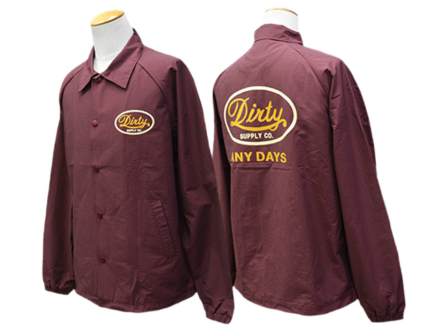 全4色【AT-DIRTY/アットダーティー】2026SS「Any Days Coach Jacket