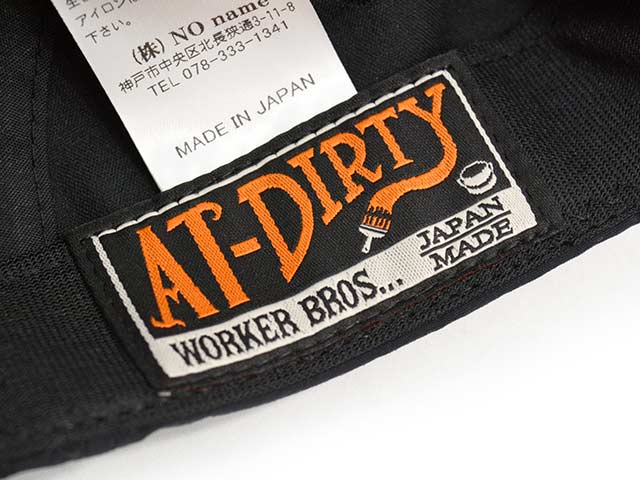 全3色【AT-DIRTY/アットダーティー】2025SS「Jet Cap/ジェットキャップ