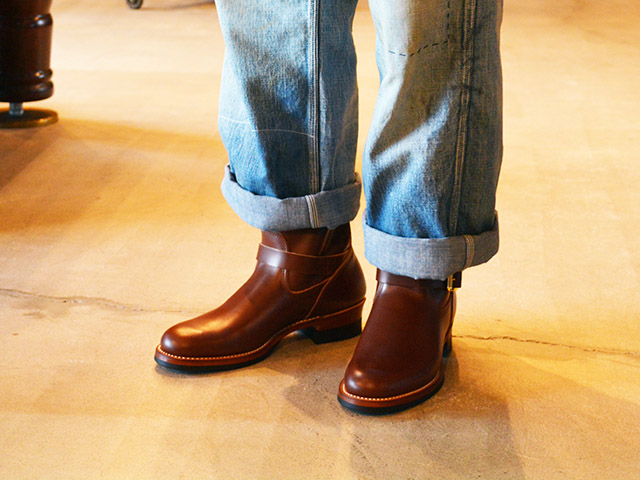 限定【BILTBUCK by ATTRACTIONS/ビルトバック】「Engineer Boots-Brown