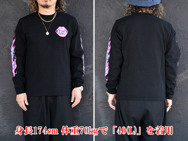 全2色【JELADO/ジェラード】2026SS「Flame Sleeve Tee/フレイム
