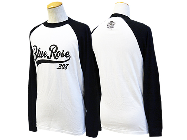 BLUE ROSE.308/ブルーローズ.308】「Crew Neck Raglan L/S Tee