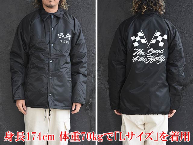 BLUE ROSE.308/ブルーローズ.308】「Boa Lining Coach Jacket