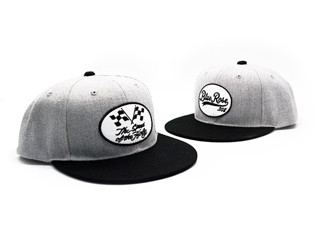 全2種【BLUE ROSE.308/ブルーローズ.308】「Flat Visor Snapback Cap