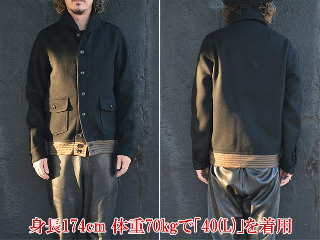 BUZZ RICKSON'S/バズリクソンズ】「JACKET,WOOL,BLACK”CCC”/ジャケット