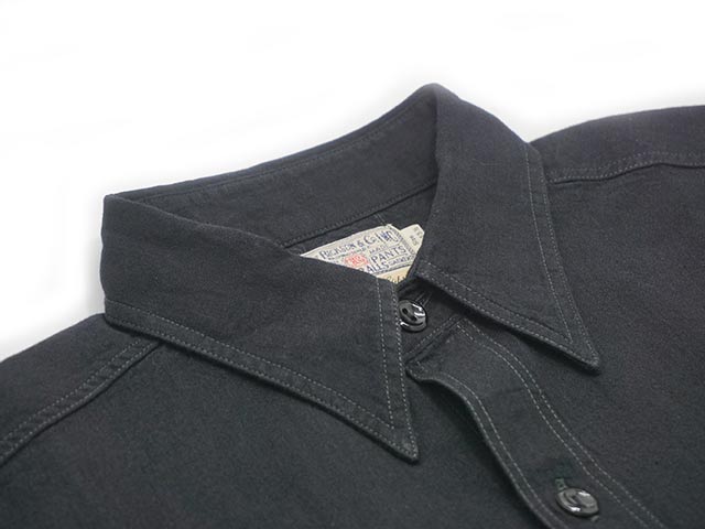 BUZZ RICKSON'S/バズリクソンズ】「Black Chambray Work Shirts