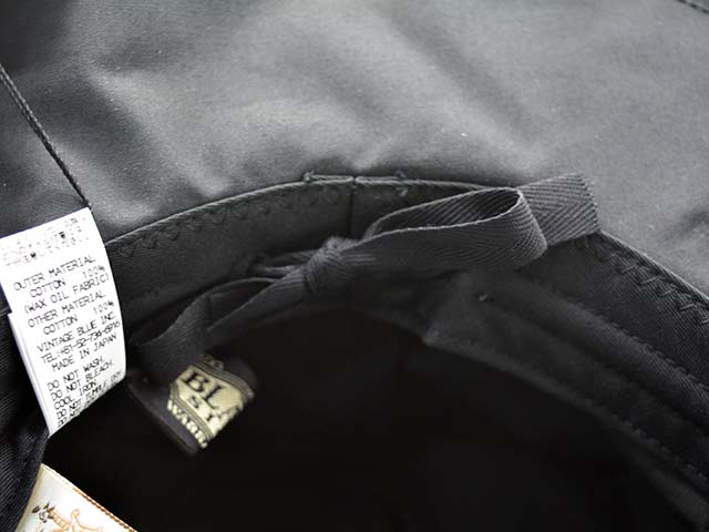 BLACK SIGN/ブラックサイン】2025AW「Oiled Cotton Swindler Hat”Long