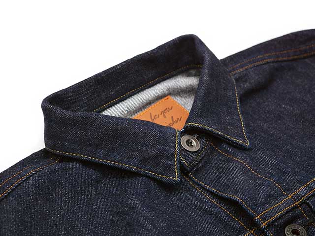 BLACK SIGN/ブラックサイン】「14oz Denim Pleats Jacket/14オンス
