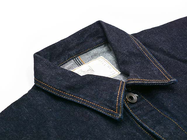 BLACK SIGN/ブラックサイン】「Denim Delta Jacket/デニムデルタ