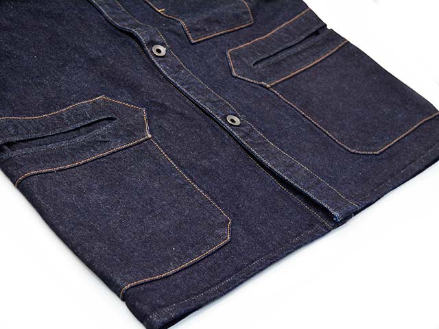 BLACK SIGN/ブラックサイン】「Denim Delta Jacket/デニムデルタ
