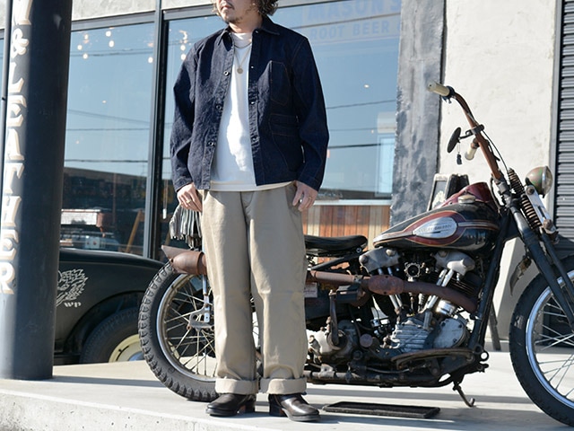 BLACK SIGN/ブラックサイン】「Denim Delta Jacket/デニムデルタ