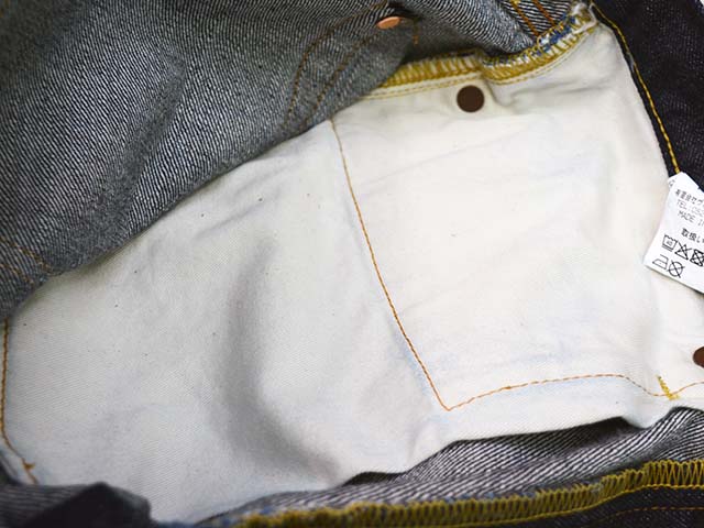 BLACK SIGN/ブラックサイン】「14oz BS Denim Pants/14オンスBSデニム