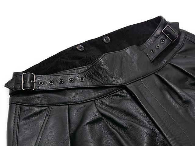 BLACK SIGN/ブラックサイン】「1940's Goatskin Gurkha Breeches