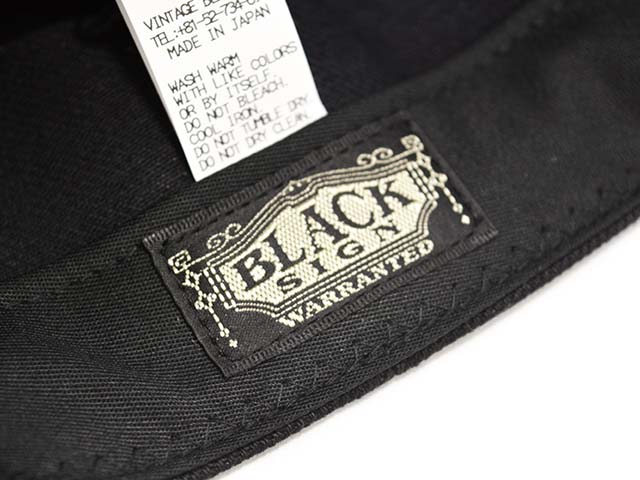 BLACK SIGN/ブラックサイン】2026SS「BLACK CODE Trucker Cap/ブラック