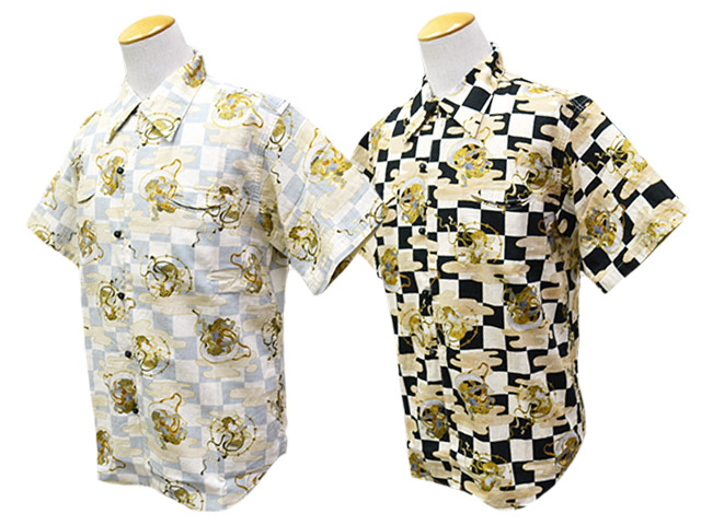 全2色【BLACK SIGN/ブラックサイン】2026SS「Geronimo Shirt”Wind God