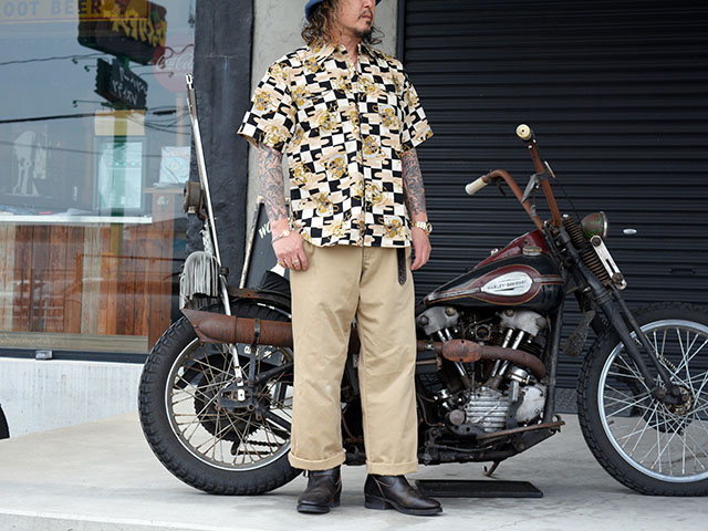 全2色【BLACK SIGN/ブラックサイン】2026SS「Geronimo Shirt”Wind God