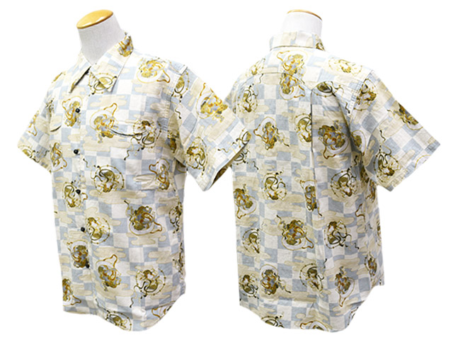 全2色【BLACK SIGN/ブラックサイン】2026SS「Geronimo Shirt”Wind God