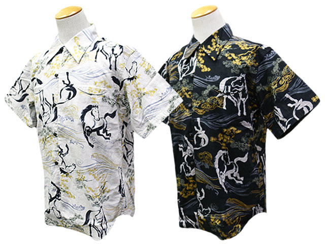 全2色【BLACK SIGN/ブラックサイン】2026SS「Geronimo Shirt”Raging