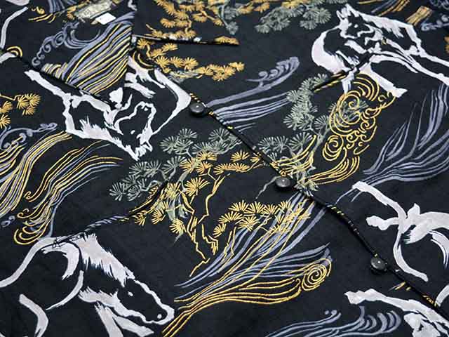 全2色【BLACK SIGN/ブラックサイン】2026SS「Geronimo Shirt”Raging