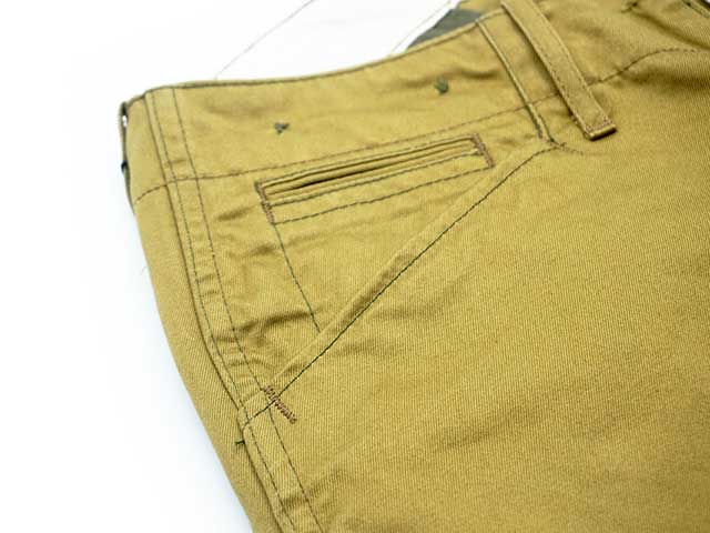 BLACK SIGN/ブラックサイン】「Khaki Chino Sheriff Breeches/カーキチ