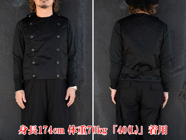 BLACK SIGN/ブラックサイン】「Black Chino Double Breasted Swindler