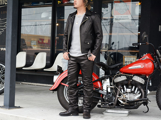 BOOTES/ボーテス】「Washable Leather Pants”HOOV”/ウォッシャブル