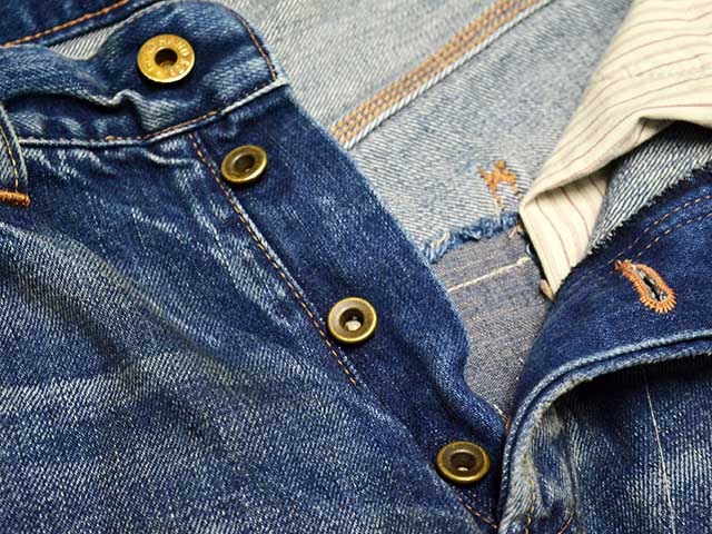 BY GLADHAND/バイグラッドハンド】「Gladden Denim Pants”Type-1