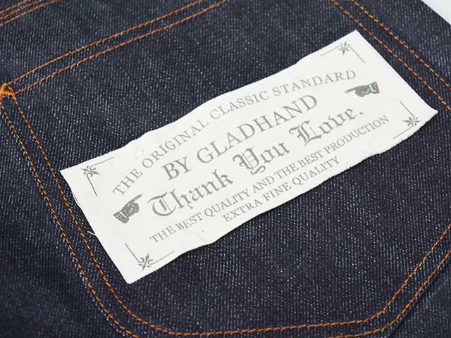 BY GLADHAND/バイグラッドハンド】「Gladden Denim Pants”Type-1”Rigid