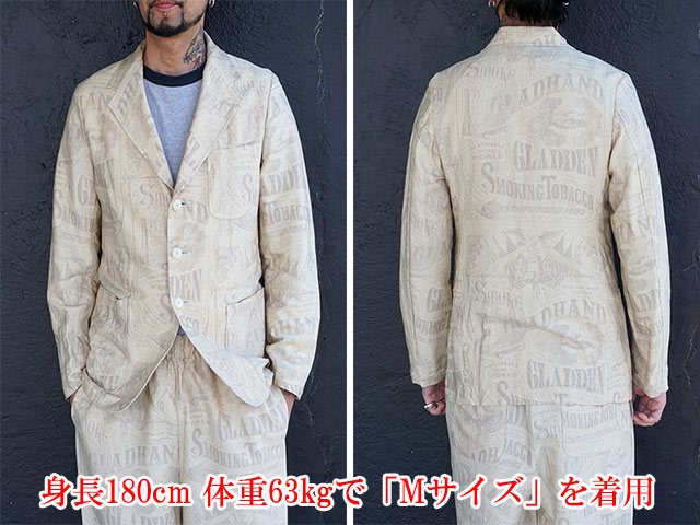 BY GLADHAND/バイグラッドハンド】2023SS「Gladwell Sack Jacket