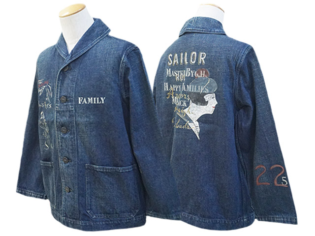 30% OFF)【BY GLADHAND/バイグラッドハンド】2024SS「Jack Tar Shawl