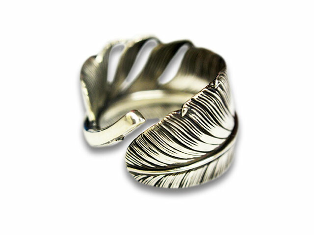 CHOOKE/チョーク】「Special Peace Feather Ring&Eaglehead Ring Set
