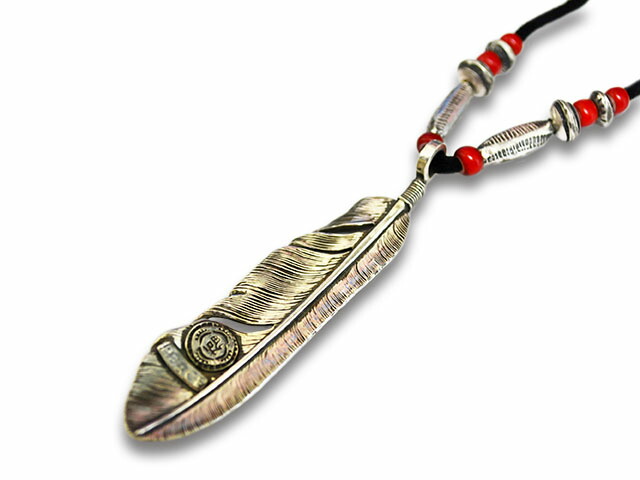 CHOOKE/チョーク】「Special Peace Feather Pendant Top”Right