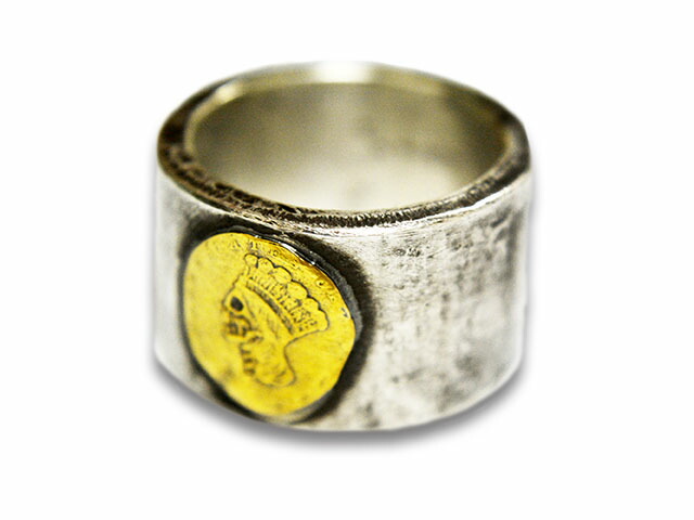 CHOOKE/チョーク】「Coin Silver Heavy Ring/コインシルバーヘビー