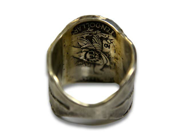 CHOOKE/チョーク】「Indian Skull Ring”Large”/インディアンスカル