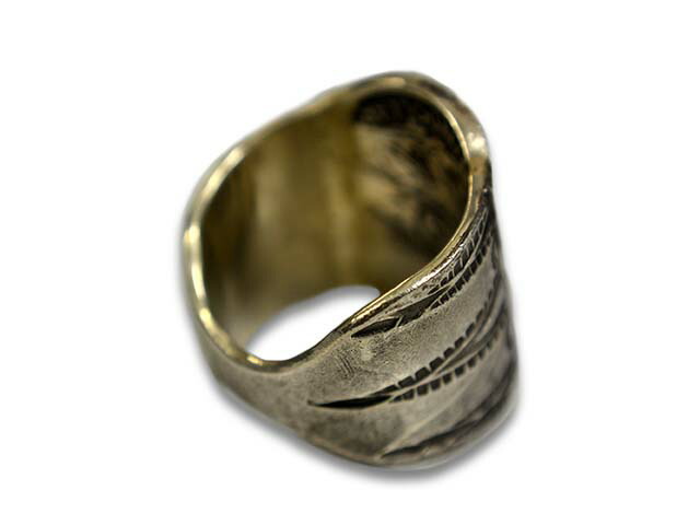 CHOOKE/チョーク】「Indian Skull Ring”Large”/インディアンスカル