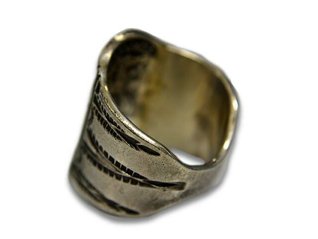 CHOOKE/チョーク】「Indian Skull Ring”Large”/インディアンスカル