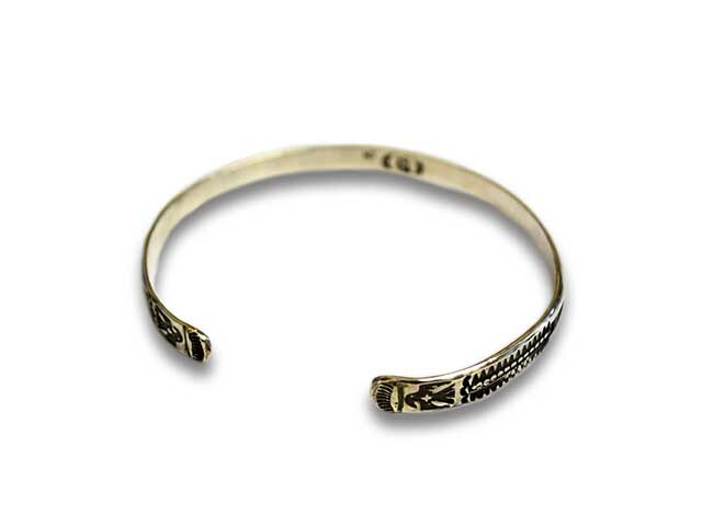 CHOOKE/チョーク】「Half Round Thunderbird Bangle”Narrow”/ハーフ