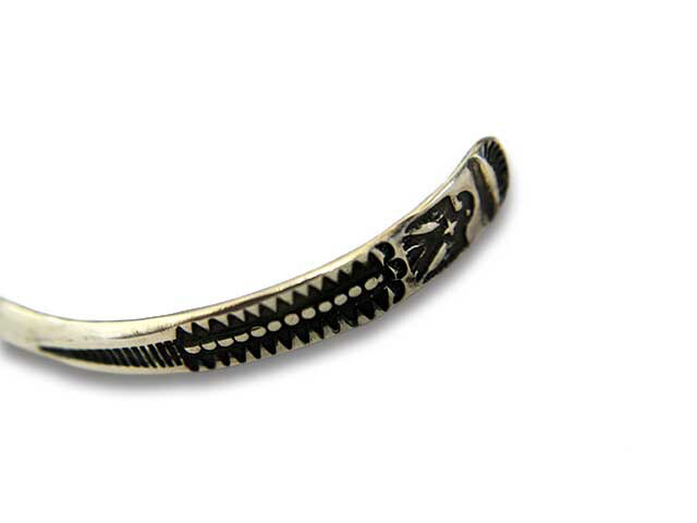 CHOOKE/チョーク】「Half Round Thunderbird Bangle”Narrow”/ハーフ