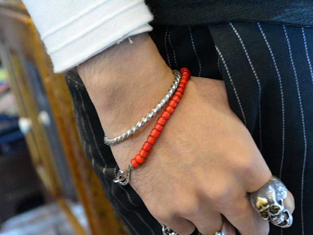 CHOOKE/チョーク】「Twist Crossarrow Arrow Bangle”Narrow