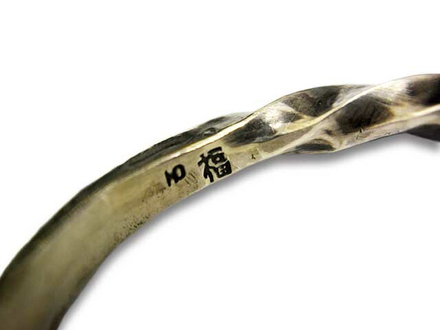 CHOOKE/チョーク】「Twist Crossarrow Arrow Bangle”Wide”/ツイスト